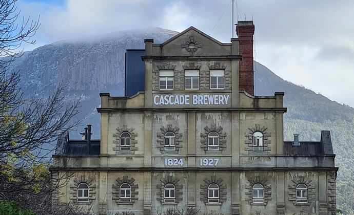 View of external of Cascade brewery